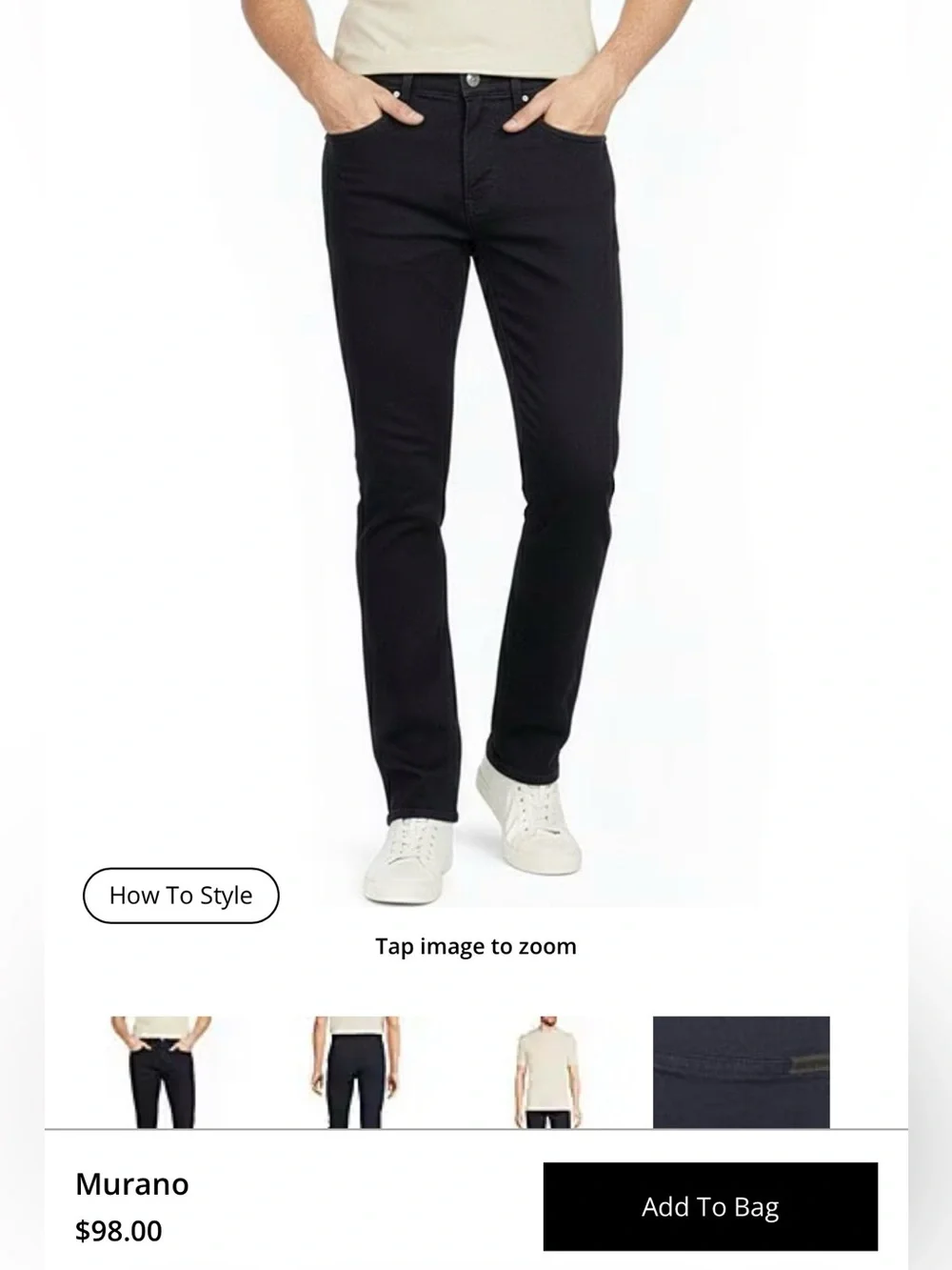 Men's Dark Blue Murano Jeans